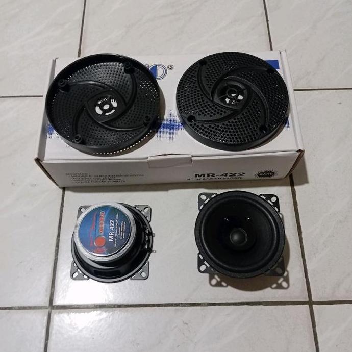 Speaker Pintu Mobil 4 Inch Sepasang