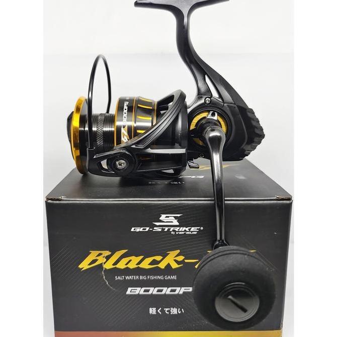 Reel Pancing GoStrike Versus BLACK GT 8000PG (7 Seal Bearing) Power Handle