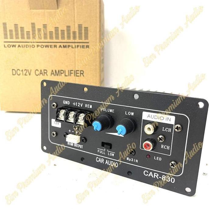 Power Kit Subwoofer Mesin Aktif Basstube Car830 Car 830