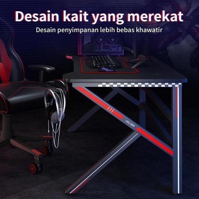 AZBOMO BM-Meja Belajar lipat portable buat jualan mini kamar aesthetic Meja Gaming Meja Komputer  Me