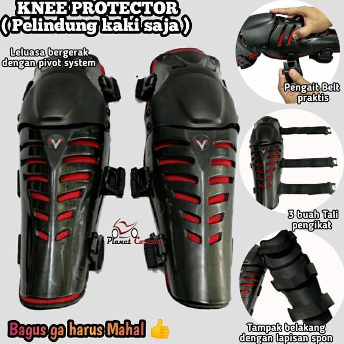TERLARIS PCDC10 PELINDUNG LUTUT IMPORT FR KNEE PROTECTOR MOTOR CROSS TRAIL MOTOCROSS