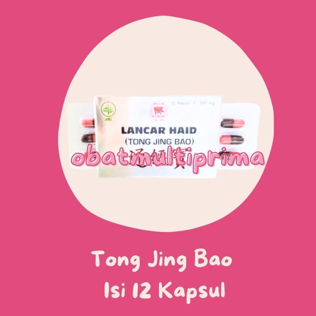 Tong Jing Bao BPOM - Obat Herbal Cina Pelancar Haid Menstruasi 1 2 Bulan terlaris