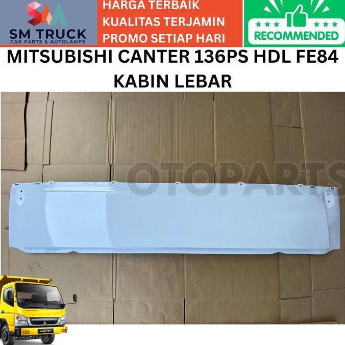 (Taiwan) Front Panel Kedok Kap Dada Muka Totok Depan Canter 136Ps Hdl Kabin Lebar Fe81 Fe84