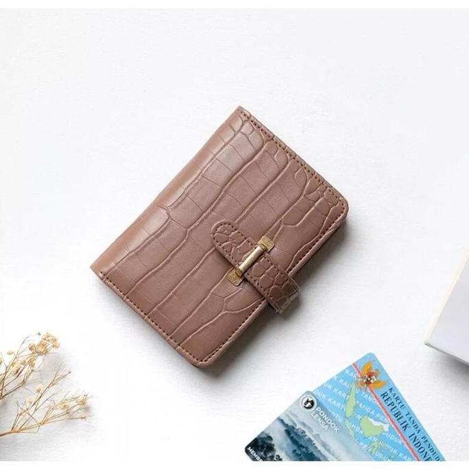 Dompet Wanita Tempat Kartu Dan Uang/Dompet Remaja/Dompet Lipat/Dompet Kecil Kulit Premium