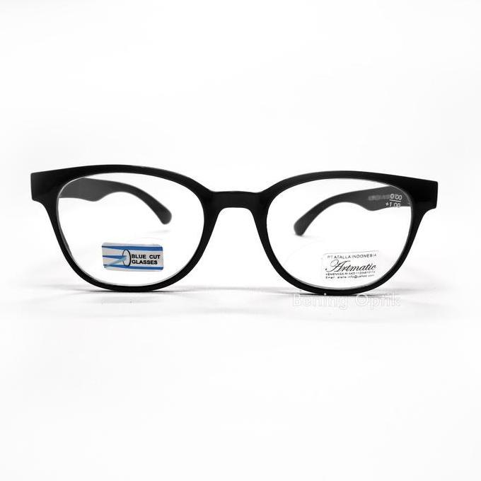 kacamata PLUS 3 in 1, DOUBLE FOKUS,untuk Baca Jalan Anti Radiasi