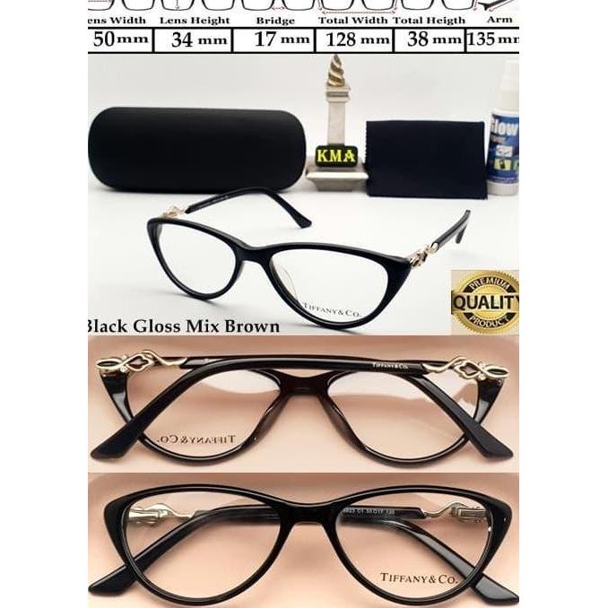 kacamata minus TIFFANY & Co frame kacamata cat eye minus premium 4