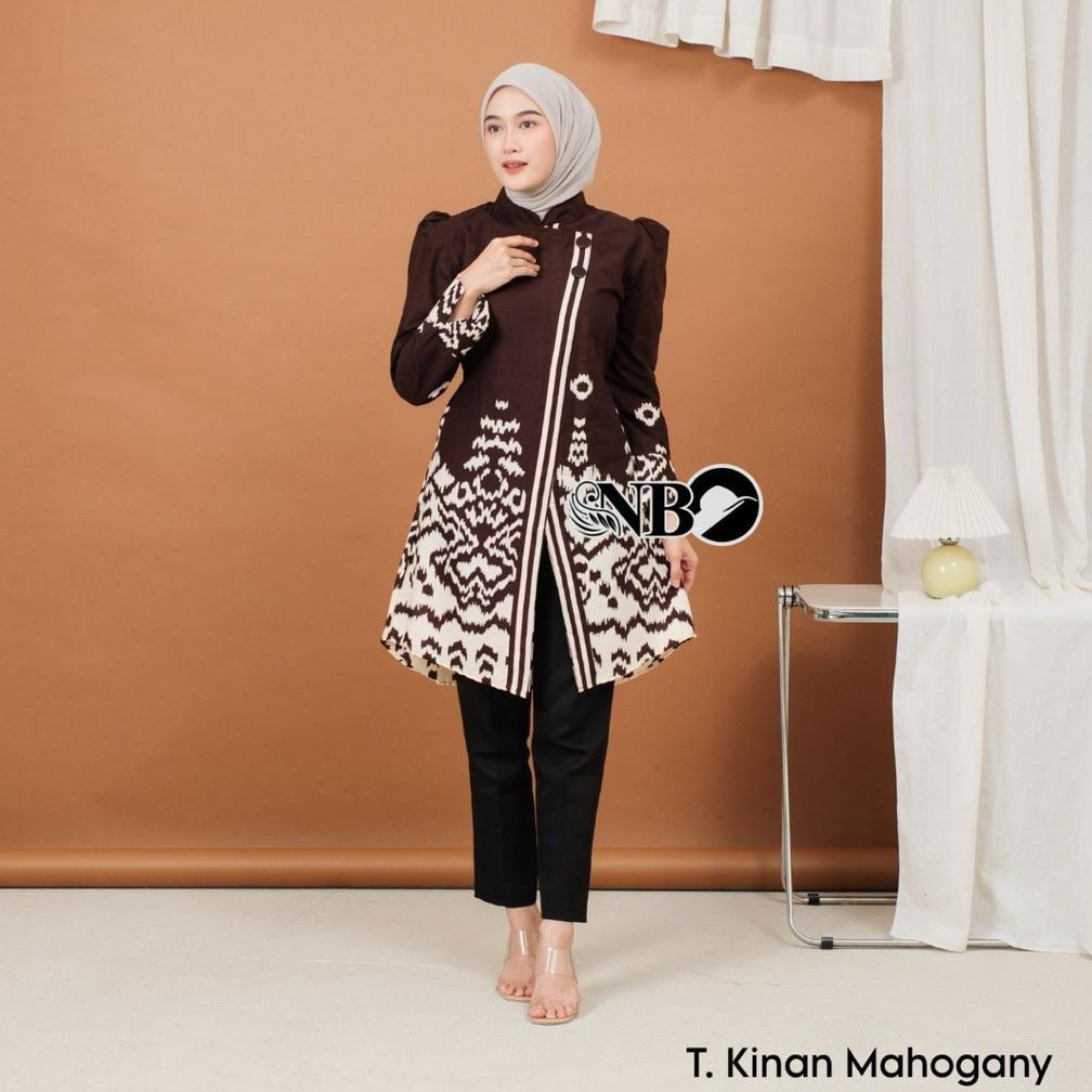 premium tunik batik wanita modern | atasan fashion muslim wanita baju batik wanita terbaru