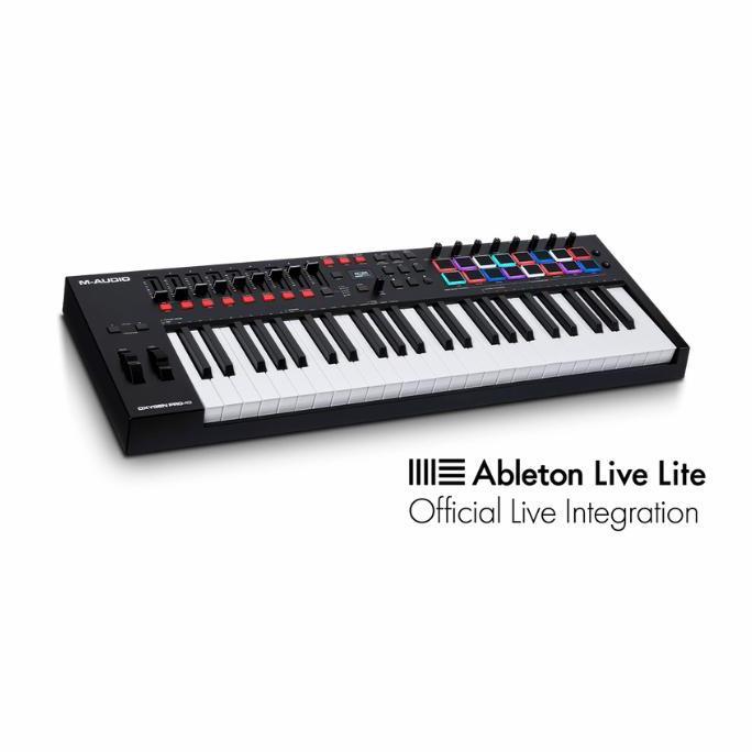 MIDI KEYBOARD CONTROLLER M-AUDIO OXYGEN PRO 49 - 49 Keys