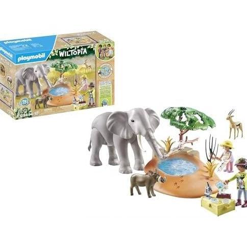 Playmobil Elephant at The Waterhole Playset For Todler And Kids