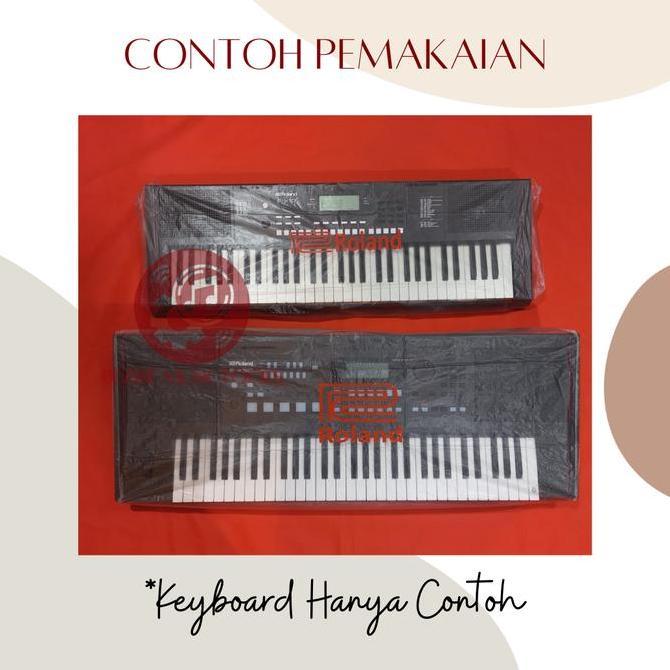 Cover Keyboard Roland Clear Roland Penutup Debu Keyboard