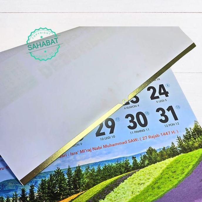 KALENDER LUX EXECUTIVE AO 732 FULL COLOR TAHUN 2026 ( AO 732 UKURAN SUPER JOMBO )