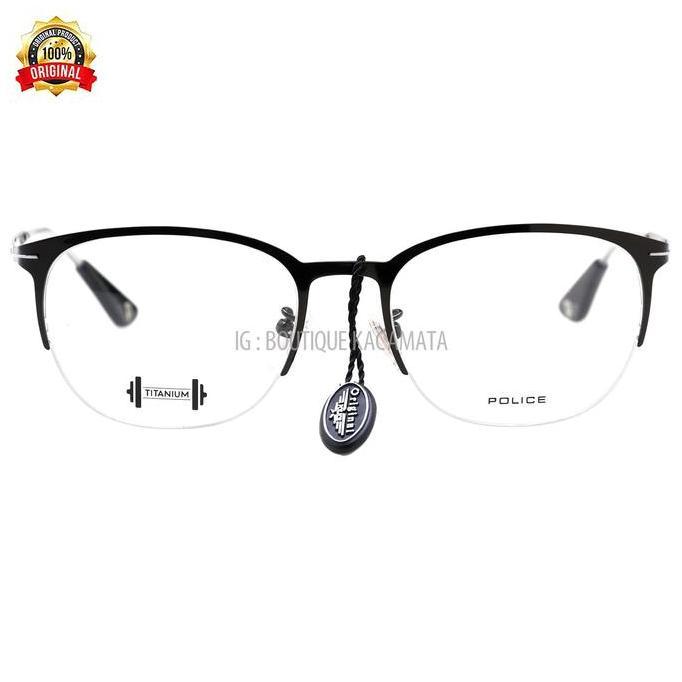 New  Frame Kacamata Police Original Titanium Mark TI 1 VPL788K-0545