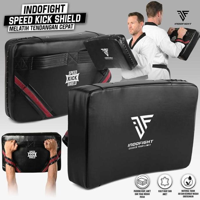Target Taekwondo Besar Indofight Target Box Taekwondo Pecing Pad Pecing Pad Jumbo Kick Pad Indofight