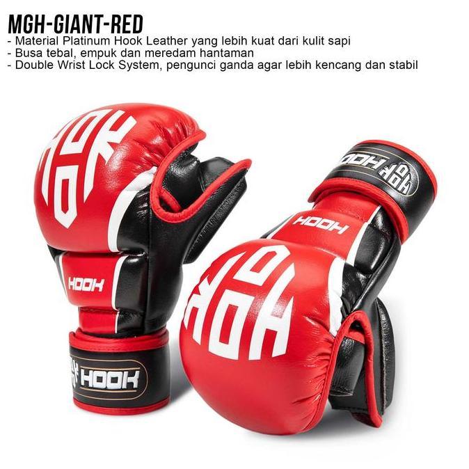 Hook Hybrid MMA Sparring Gloves Giant Sarung Tinju MMA Glove
