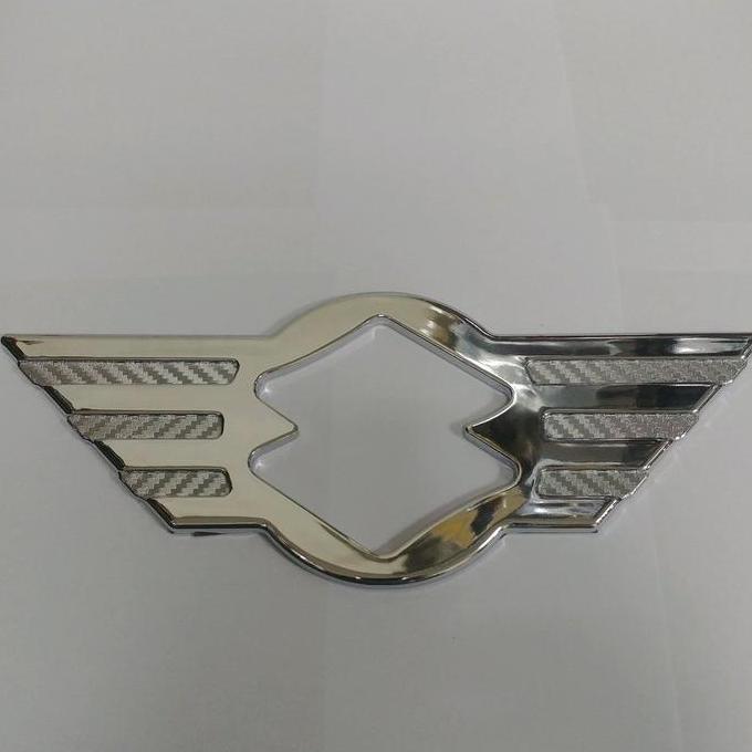 Sayap Emblem Logo Belakang Suzuki Swift Chrome Dan Hitam