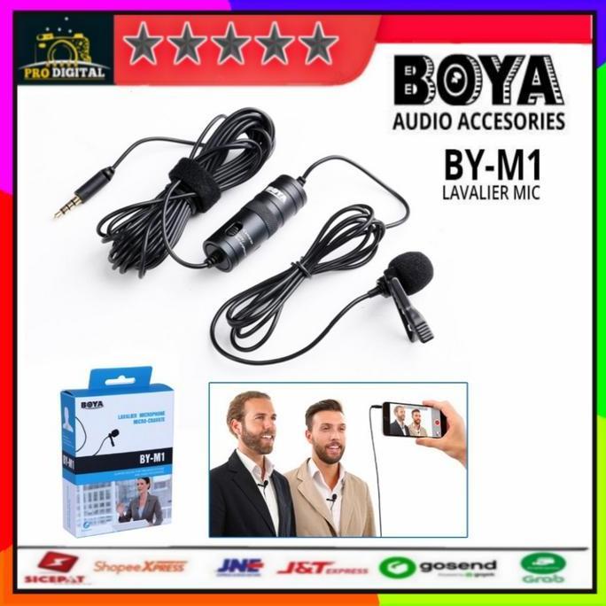 READY Mic clip on BY-M1 Mic BoYa MicBOYA M1
