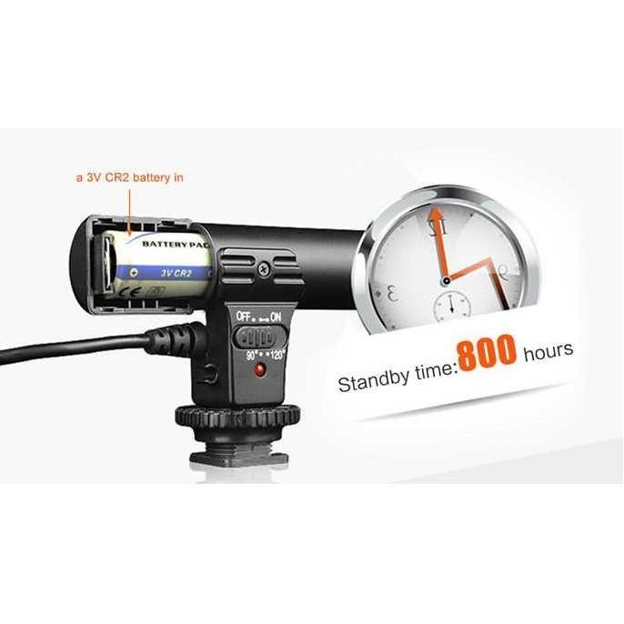 READY Microphone MIC-01 for Canon, Nikon DSLR, Sony Handycam