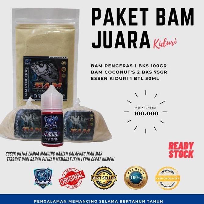 Paket juara Kiduri/Bam Coconut's spesialis ikan Rame