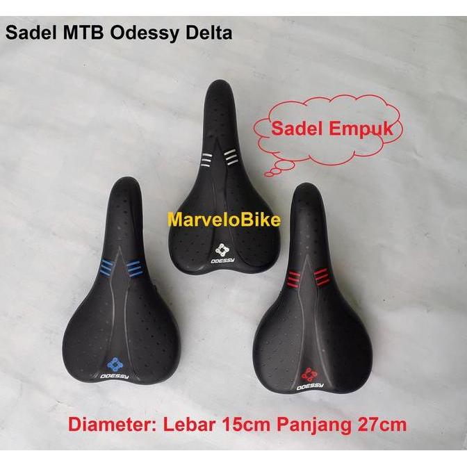 Ready Sadel Jok Sepeda Lipat MTB Fixie Odessy Delta