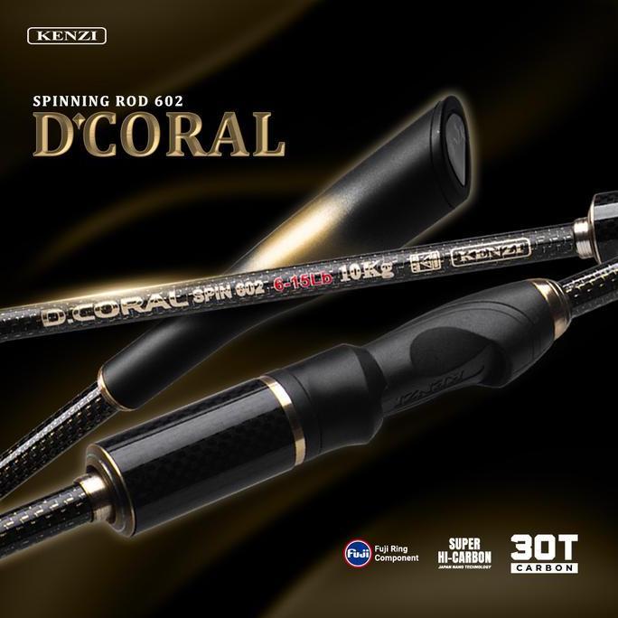 JORAN KENZI DCORAL 602 Fuji Guides 6-15lbs 8-17lbs 10-20lbs Spinning pancing