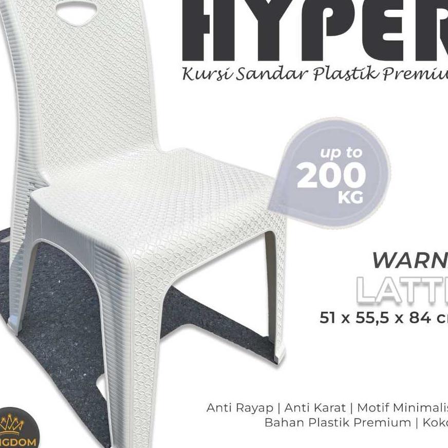 Kursi Sandar Hyper Kursi Plastik Kuat Kursi Susun Kursi Teras Kursi Cafe