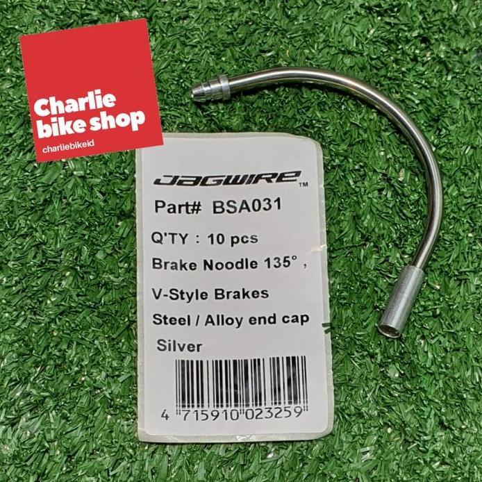 Ready Pipa V-Brake JAGWIRE Brake Noodles Cable Guide 135 derajat BSA031
