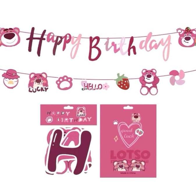 BANNER HAPPY BIRTHDAY LOTSO murah
