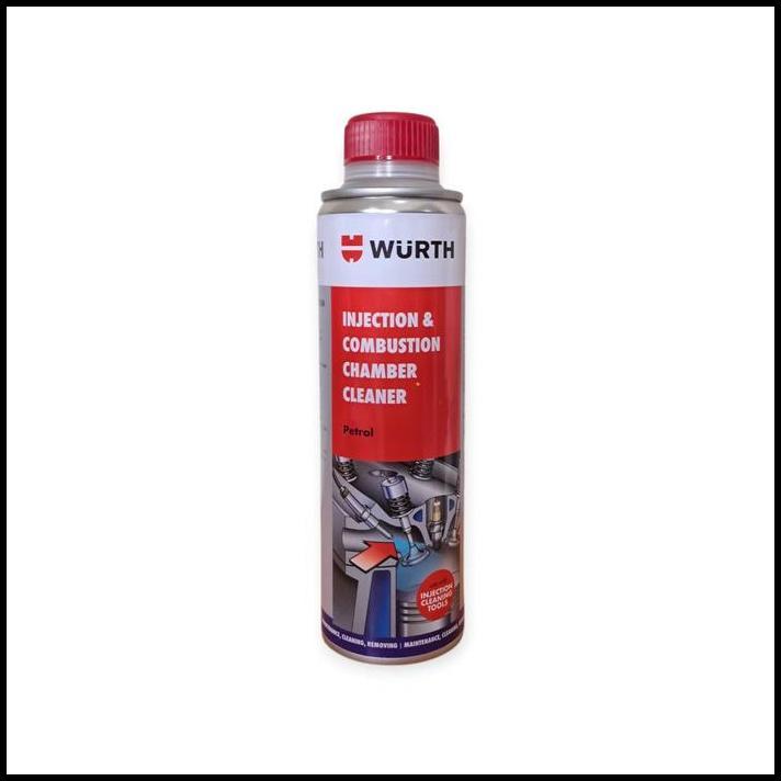 TERBARU WURTH INJECTION & COMBUSTION CHAMBER CLEANER (300ML) PEMBERSIH RUANG BAKAR MESIN ORIGINAL