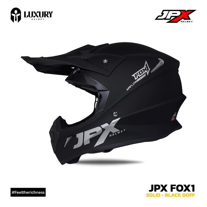 Helm Trail - Helm Jpx Fox1 - Solid - Offroad - Cross Original Dan Terpercaya