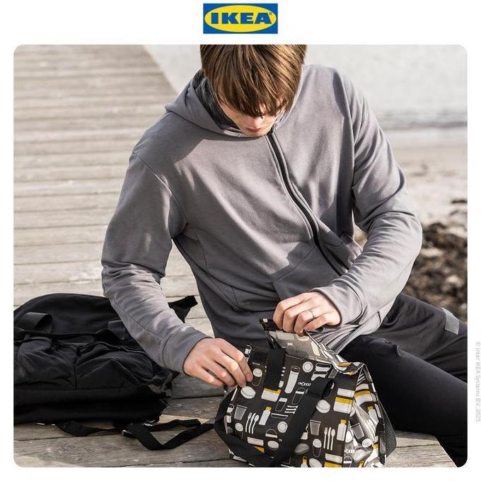Lansungkirim- Ikea Fladdrig Tas Bekal / Makan Siang 25X16X27 Cm