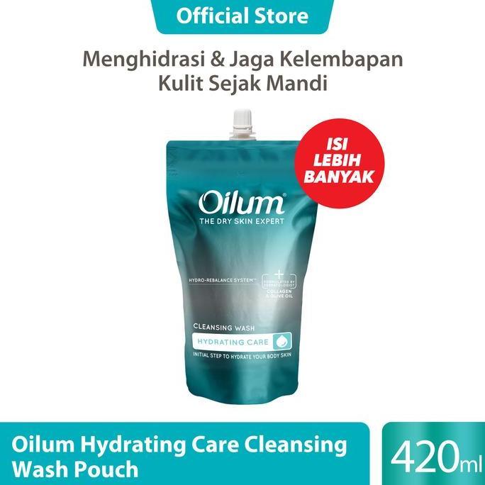 Oilum Hydrating Care Cleansing Wash 420 ml Pouch Spout Liquid