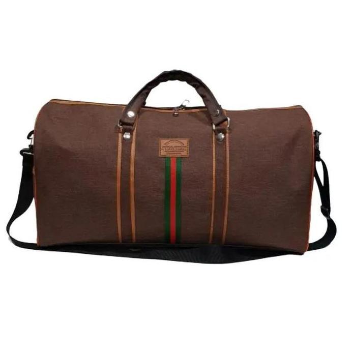 Tas Perjalanan Polofelix Hitam Tas Jinjing Travel Mudik Besar Murah kuat Waterproof Polos