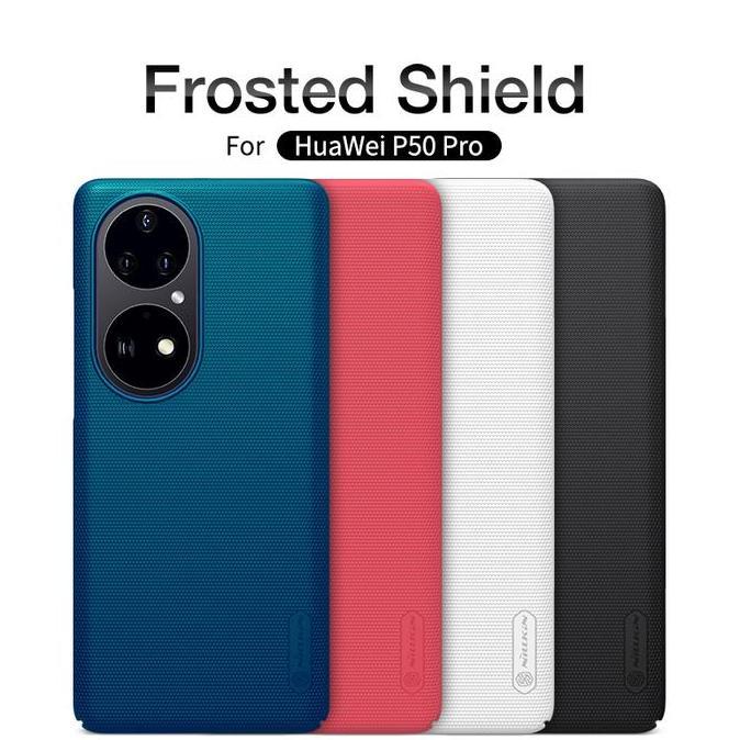 TERMURAH - Case Huawei P50 Pro / P50 NILLKIN Frosted Shield Casing