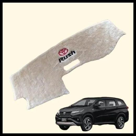 TERBARU COVER DASHBOARD TOYOTA ALL NEW RUSH - PREMIUM BORDIR 3D KOMPUTER TRD SPORTIVO GR SPORT 