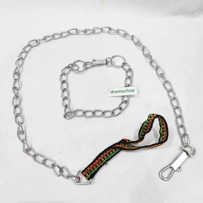 Dogdi- Rantai Anjing Besar Dog Chain Chrome Stainless