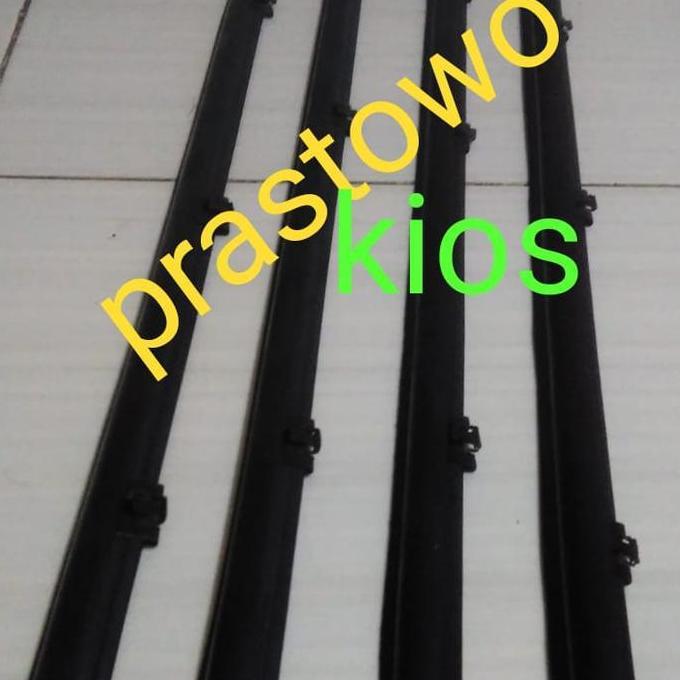 pelipit Lis kaca weather strip kijang super grand set luar dalam