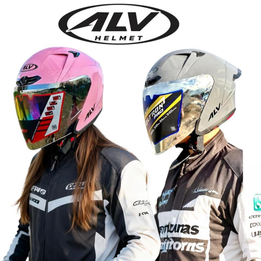 Helm Alv Ultron Paket Ganteng 100%  Ori / helm alv ultron V2 / helm alv ultron pro