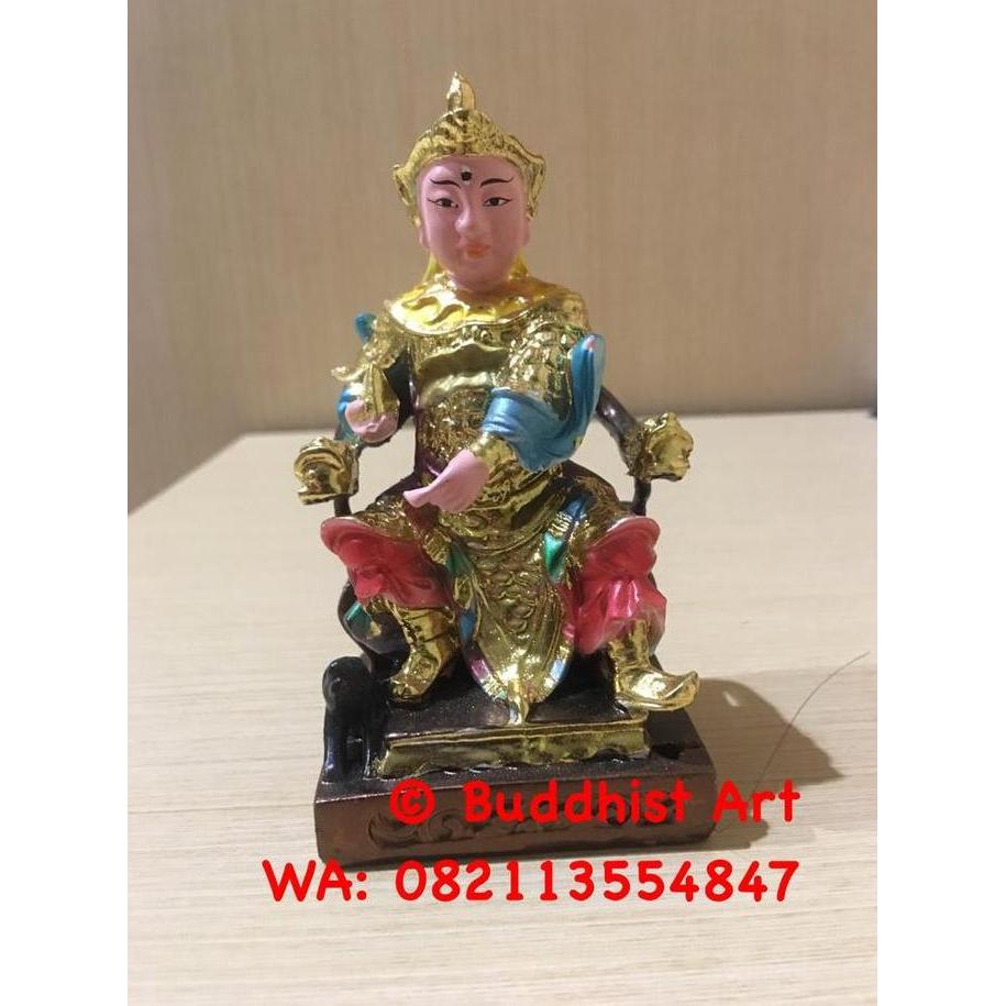 TERMURAH - Patung Dewa Erlang Shen Er Lang Shen 4 inch
