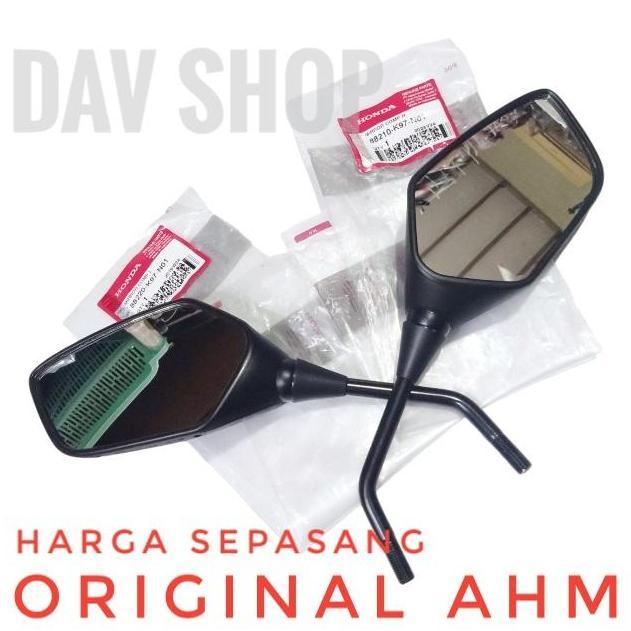HARGA DISC - MIRROR SET/KACA SPION KANAN KIRI HONDA PCX 150 PCX 160 ORIGINAL AHM 88210/88220K97N01
