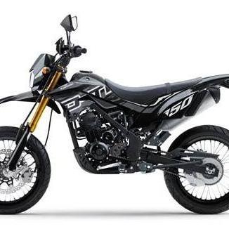 SAYAP SHROUD BODY BODI SAMPING DTRACKER 150 DT NEW HITAM 2021 ORIGINAL murah