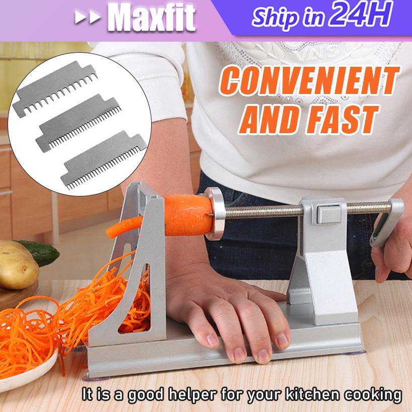 TERBARU VEGETABLE SLICER MACHINE MANUAL 4 JENIS MULTIFUNGSI ALAT PEMOTONG SAYURAN DAN BUAH PARUTAN A