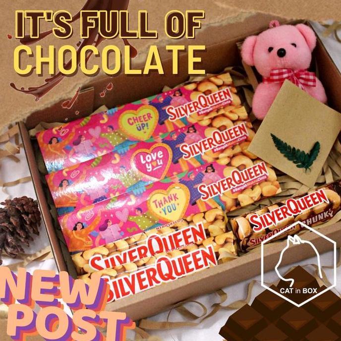 Hampers Cokelat Kado Ulang Tahun Cewek Cowok Wisuda Ultah Valentine Hadiah Lucu untuk Pacar Annivers