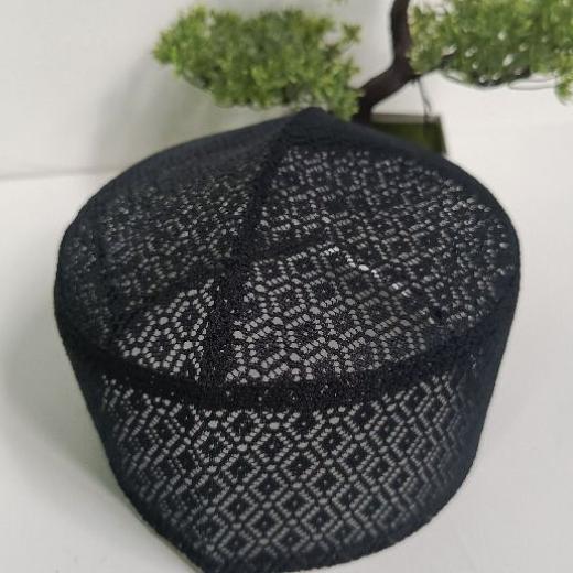 value pack peci songkok kopiah aldant jaring | peci jaring | peci jaring putih dan hitam