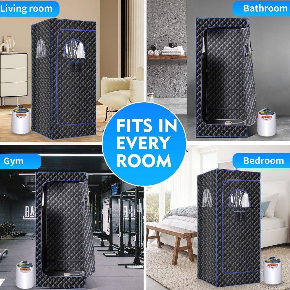 PROMO TERBARU Kotak Sauna Portable / Alat Sauna Di Rumah / Alat Sauna Pembakar Lemak