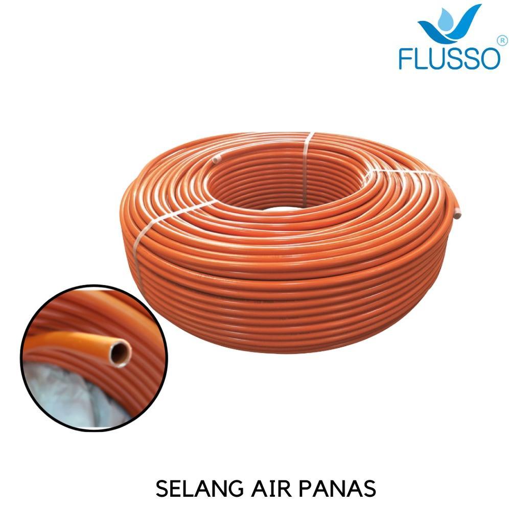 CUCI GUDANG FLUSSO Selang Air Panas 1/2 inch | 1 Roll 100 Meter Selang Water Heater | Selang Pipa Ai