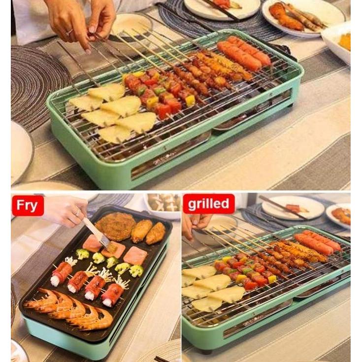 PANGGANGAN LISTRIK / KOMPOR PANGGANG LISTRIK / ALAT PANGGANGAN BBQ / GRILL PAN ANTI KARAT / ALAT BBQ