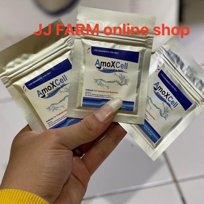 Skyfish- Amoxcell Obat Ikan Antibiotik Karantina Ikan Koi Cupang Louhan Hias