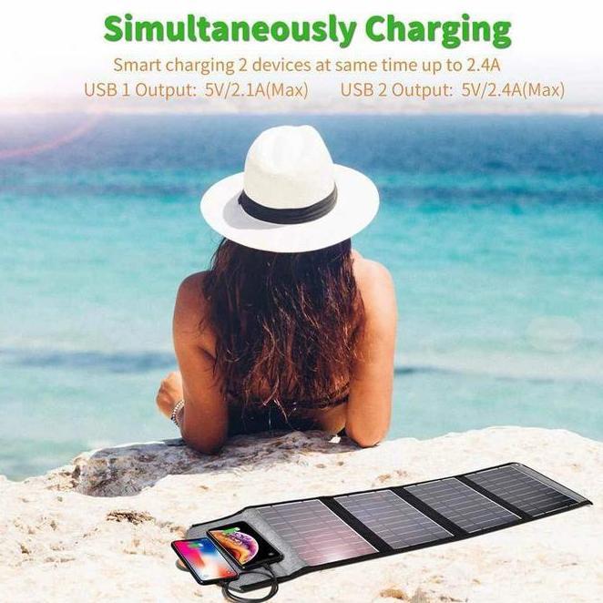 E101- Panel Surya 4 Lapis Untuk Camping (Tenaga Matahari) Solar Panel