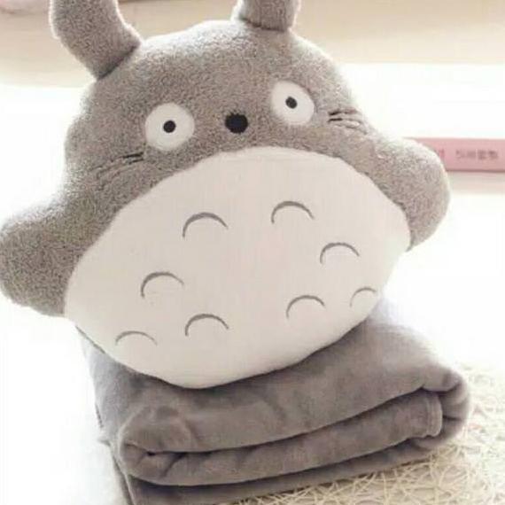 BALMUT TOTORO 40CM BONEKA TOTORO + SELIMUT  NEW RARE BONEKA KADO HADIAH ULANG TAHUN BONEKA COUPLE HA