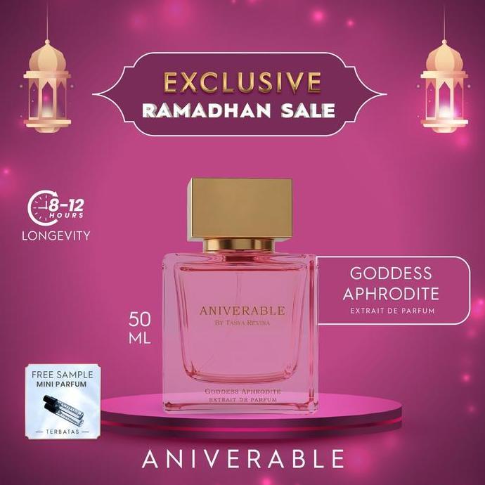 NEW ANIVERABLE - GODDESS APHRODITE 50ML EXTRAIT DE PARFUM BY TASYA REVINA ORI
